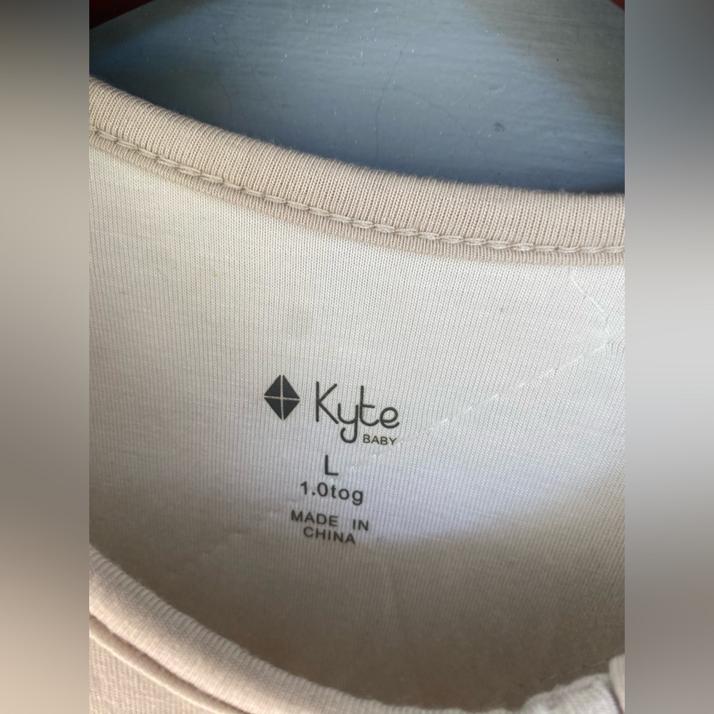 Kyte Baby Sleep Bag Oat Size large 1.0 TOG Bamboo Sleep Sack - Picture 3 of 6